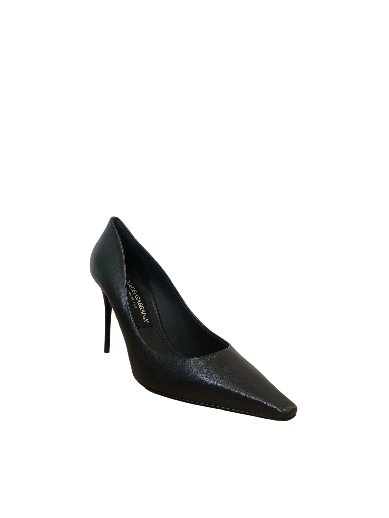 D&G Satin Pumps