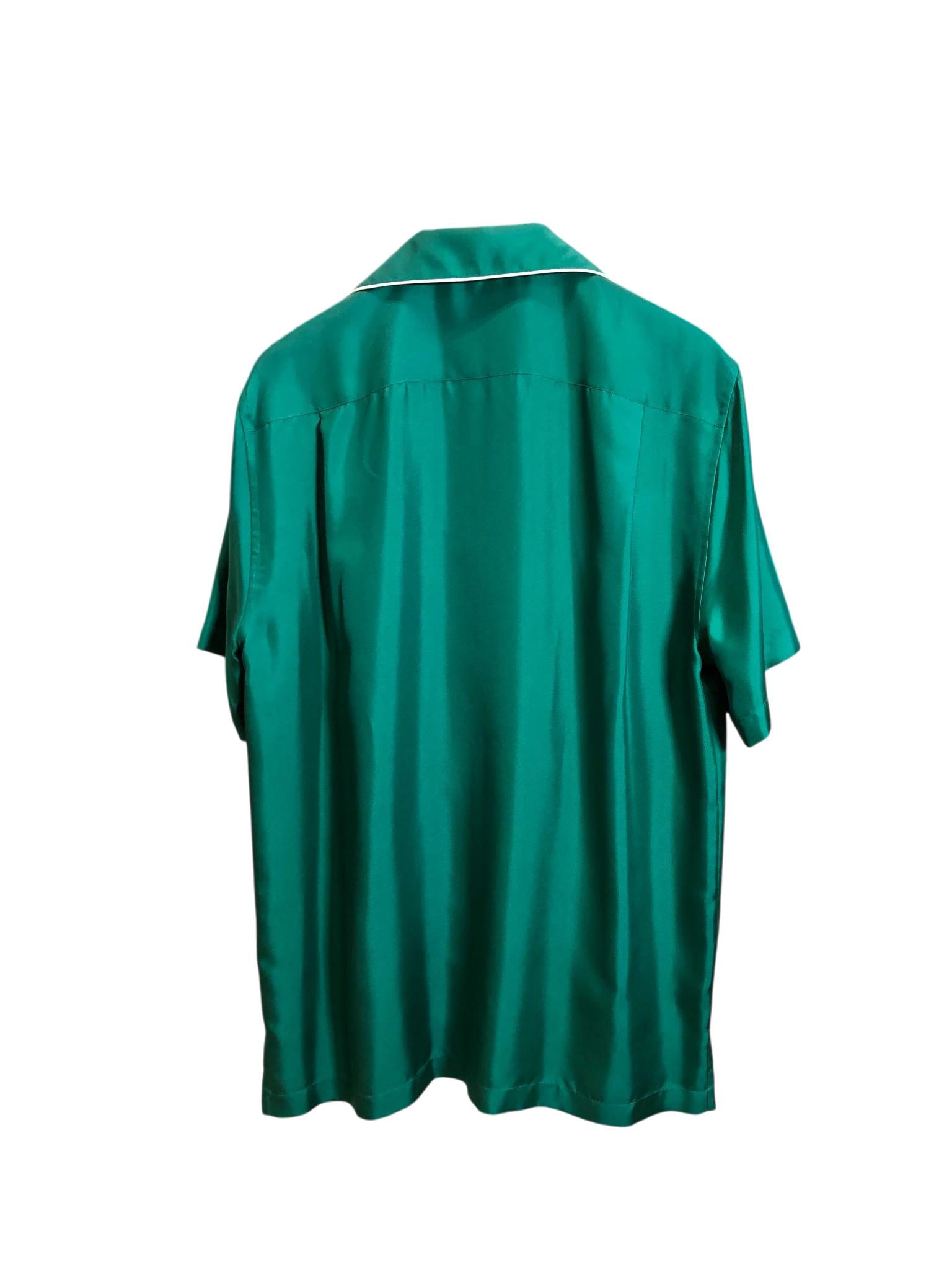 D&G green twill shirt