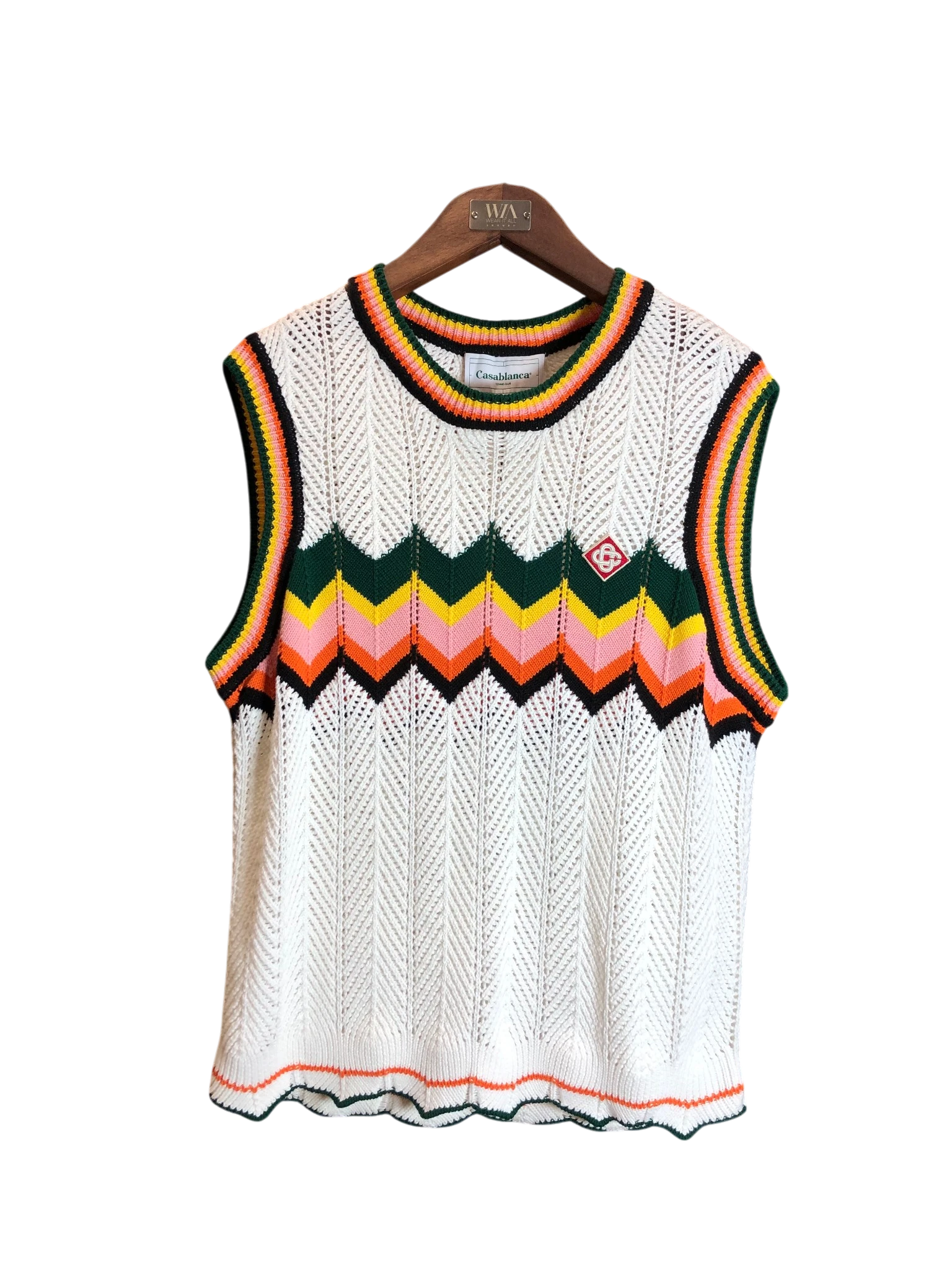 Casa Chervon Lace Vest