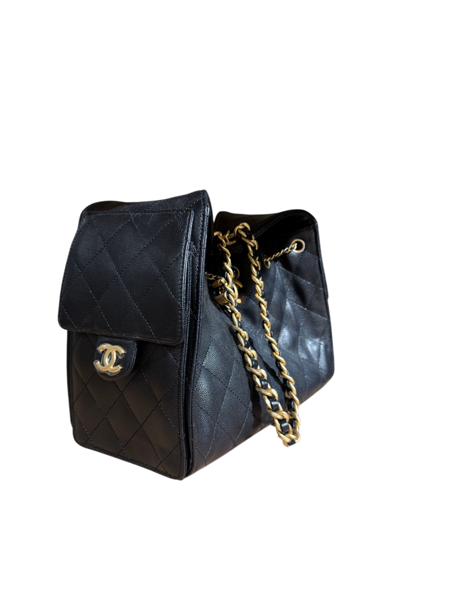 Chanel 25 Black Small Bag