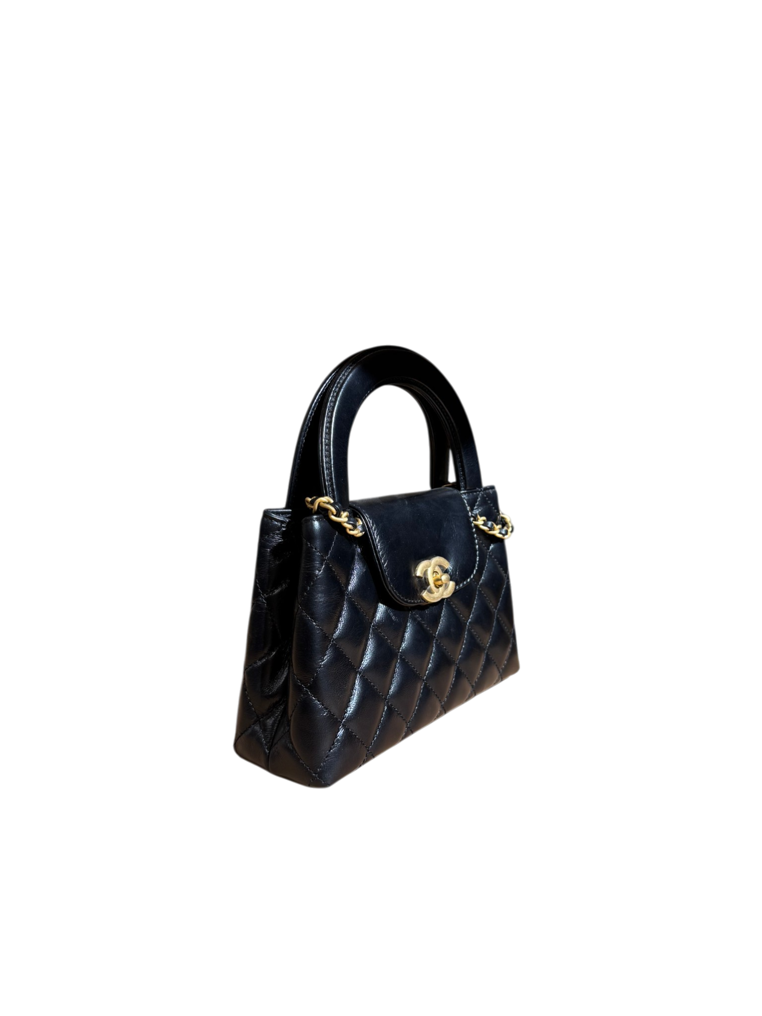 Chanel Black Nano Kelly Bag