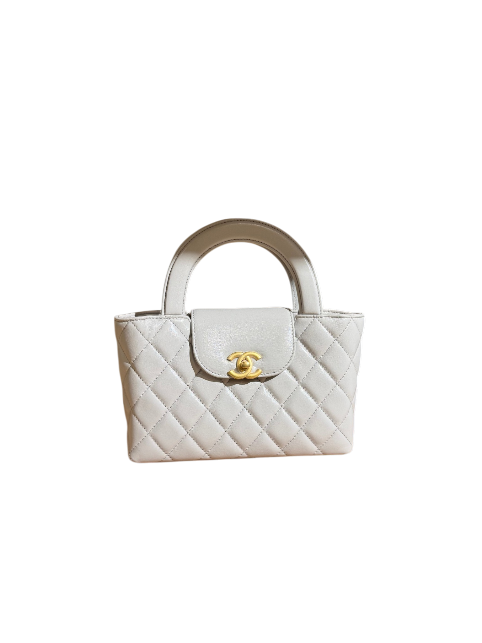 Chanel Shiny Beige Nano Kelly