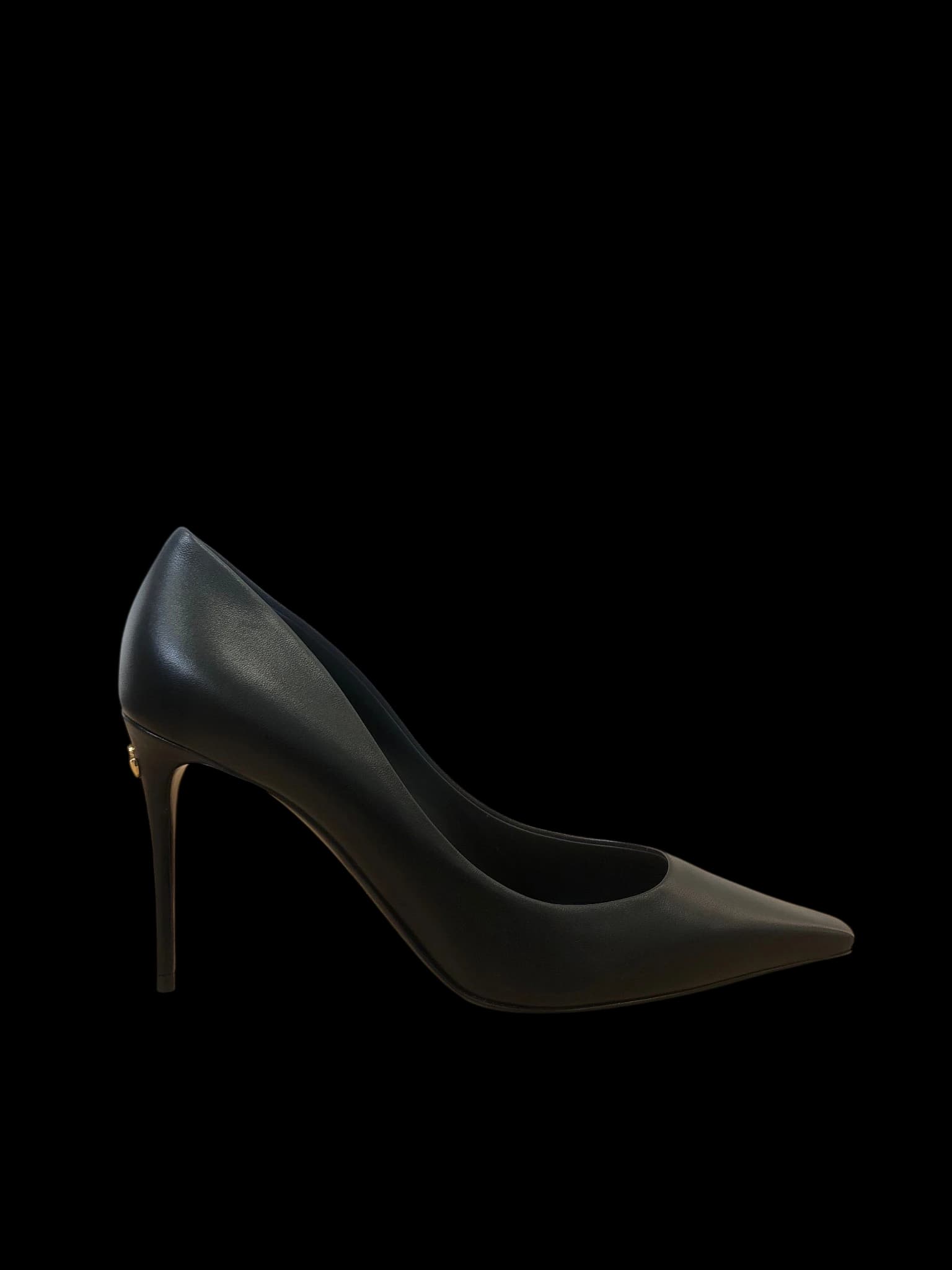 D&G Satin Pumps