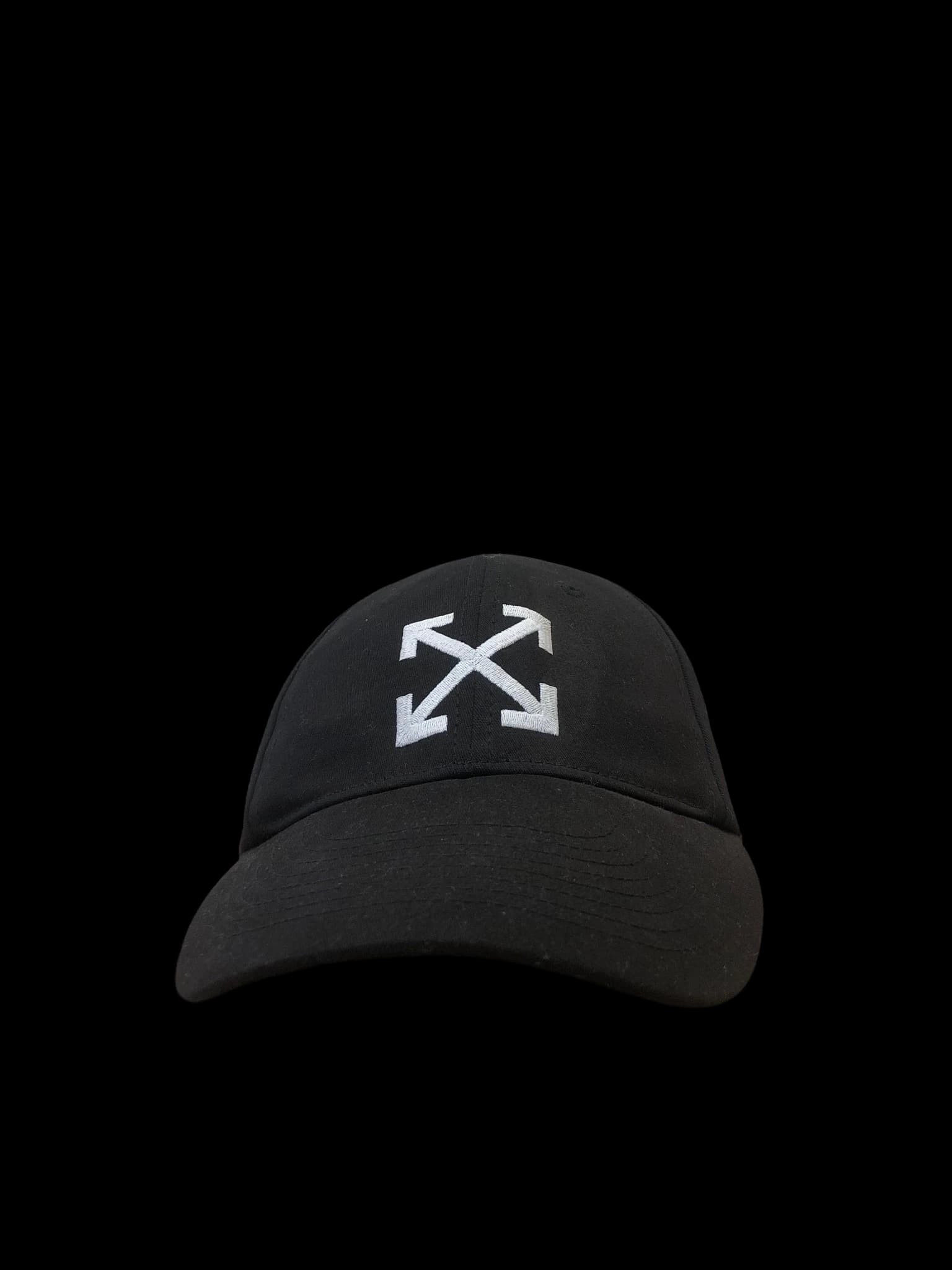 Offwhite black cap