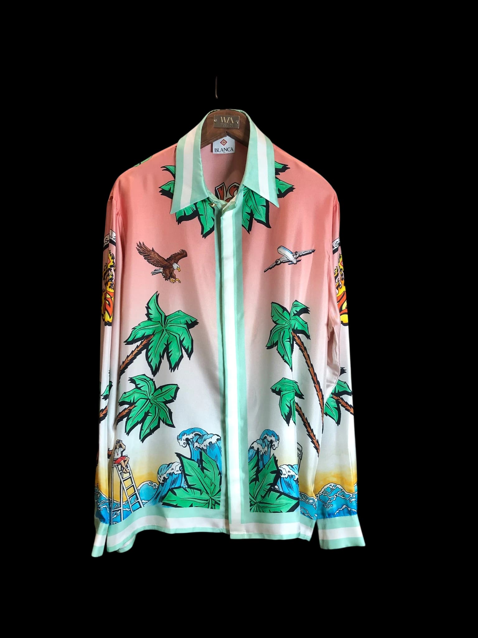 Casa silk twil shirt