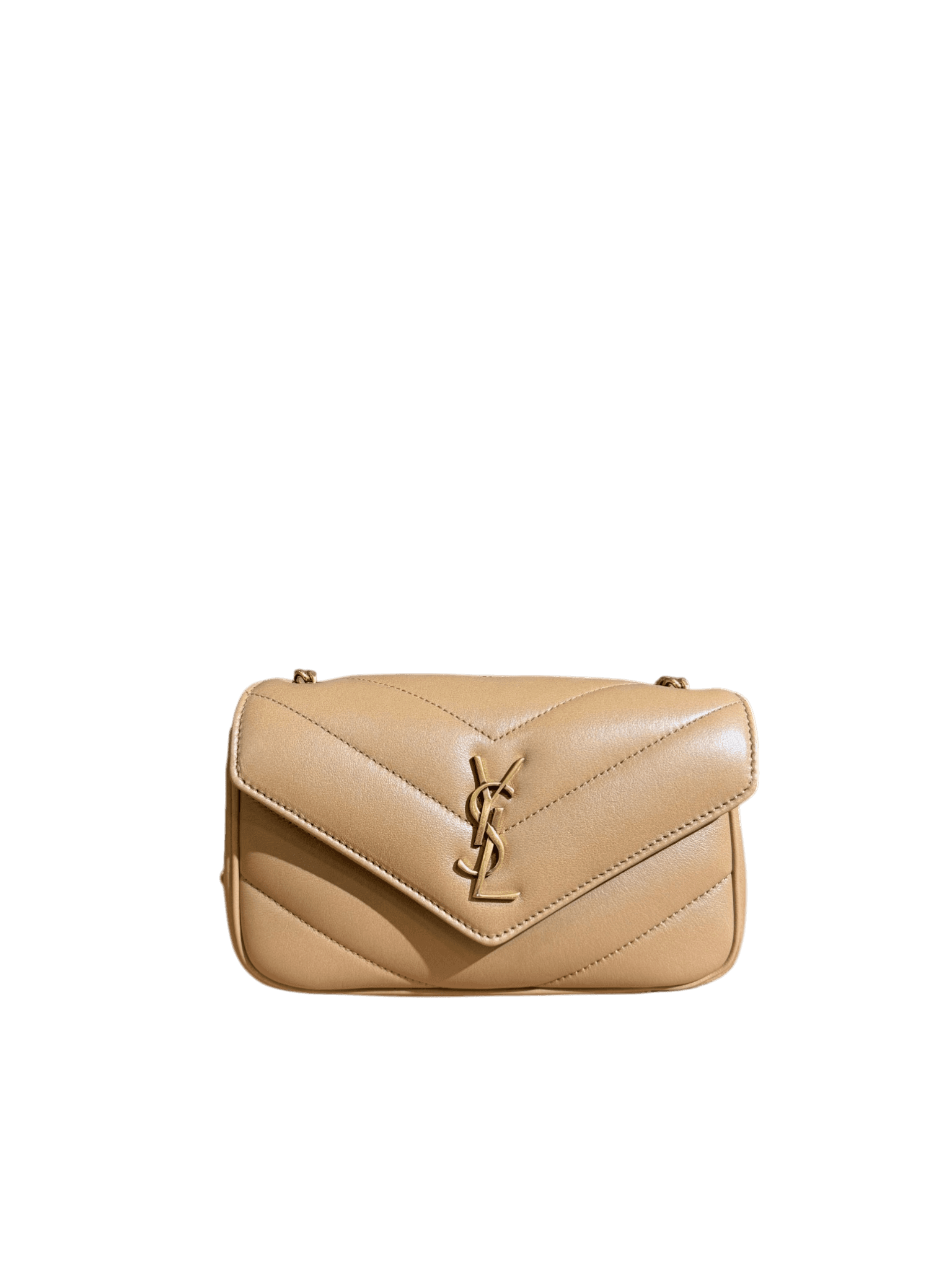YSL Loulou Mini Brown