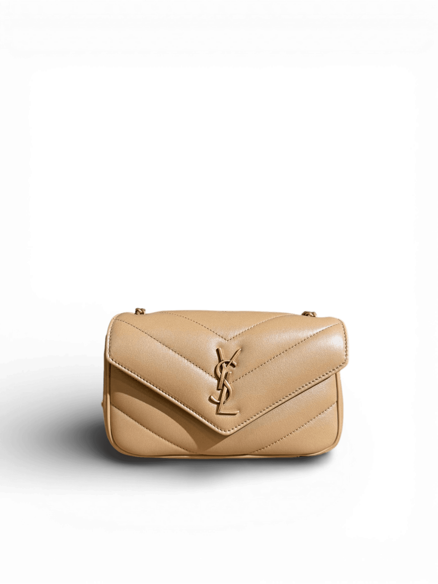 YSL Loulou Mini Brown