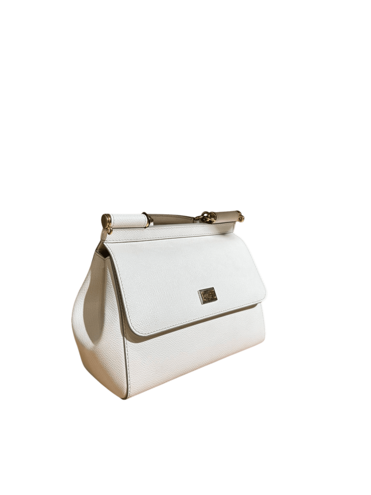 D&G White Sicily Bag
