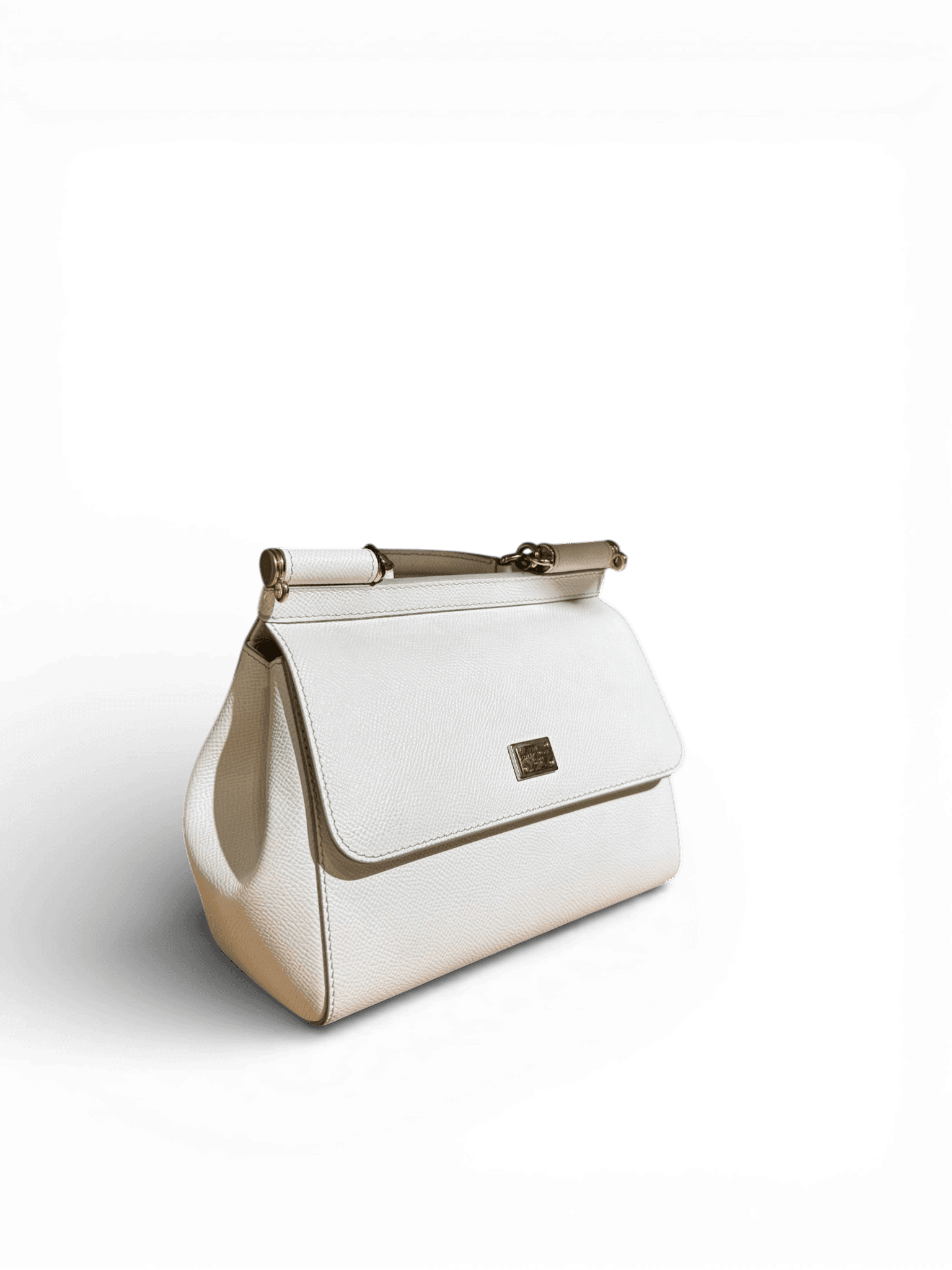 D&G White Sicily Bag