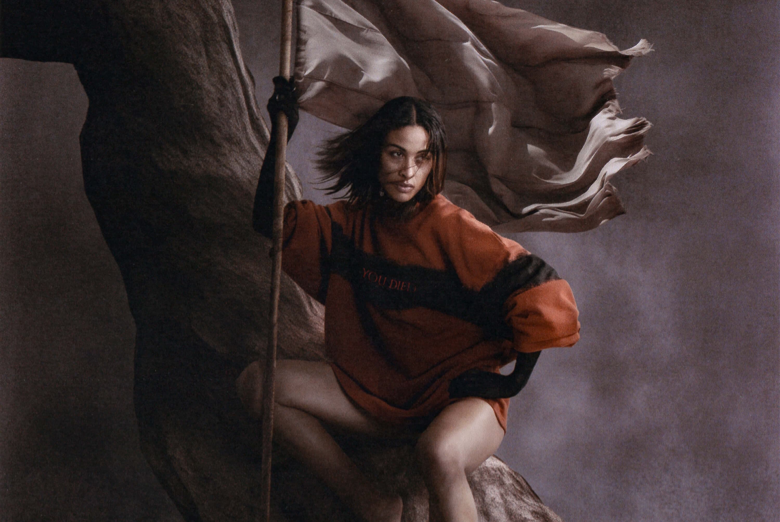 WIA luxury sweater editorial