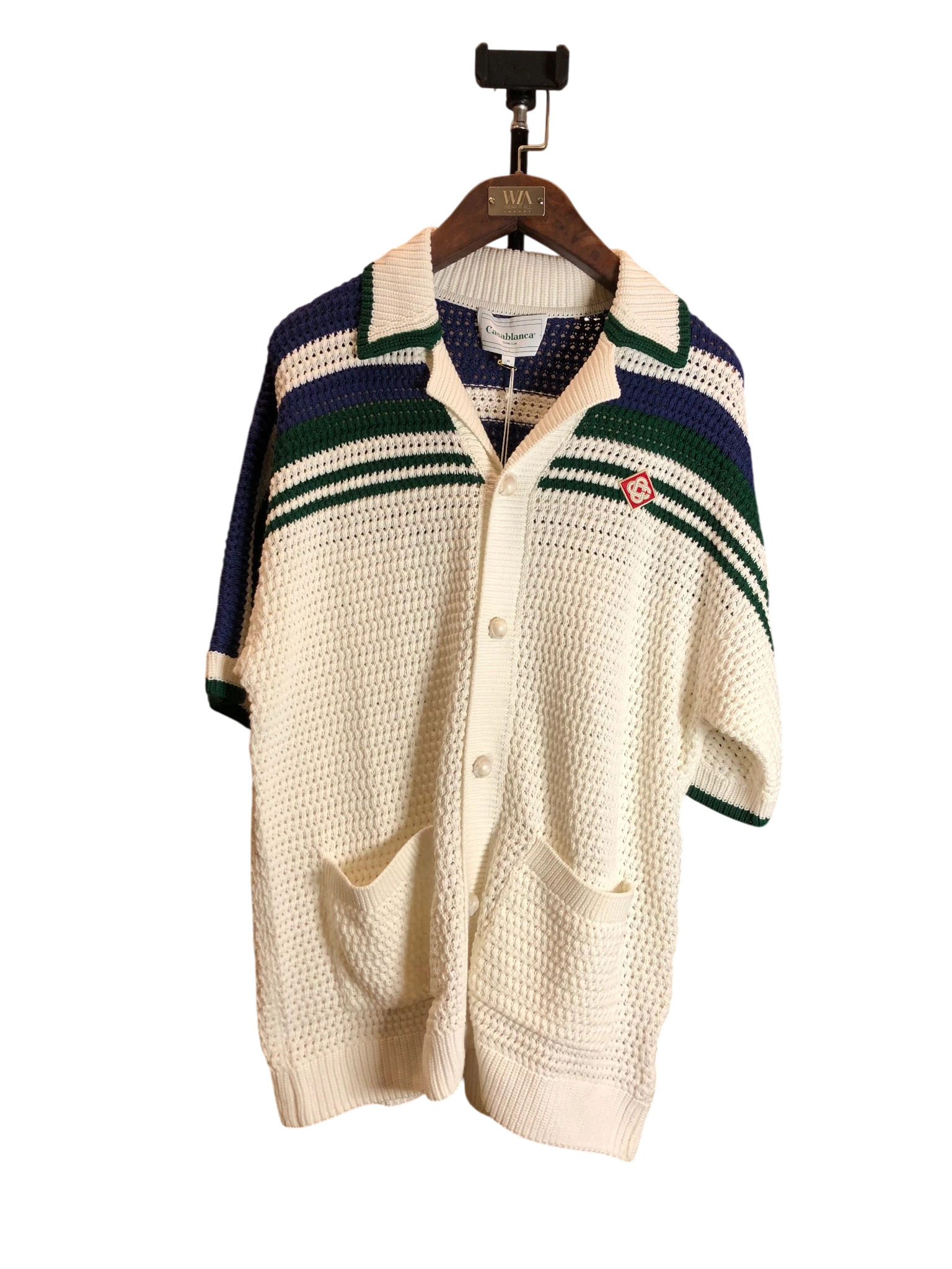 Casa crochet effect shirt