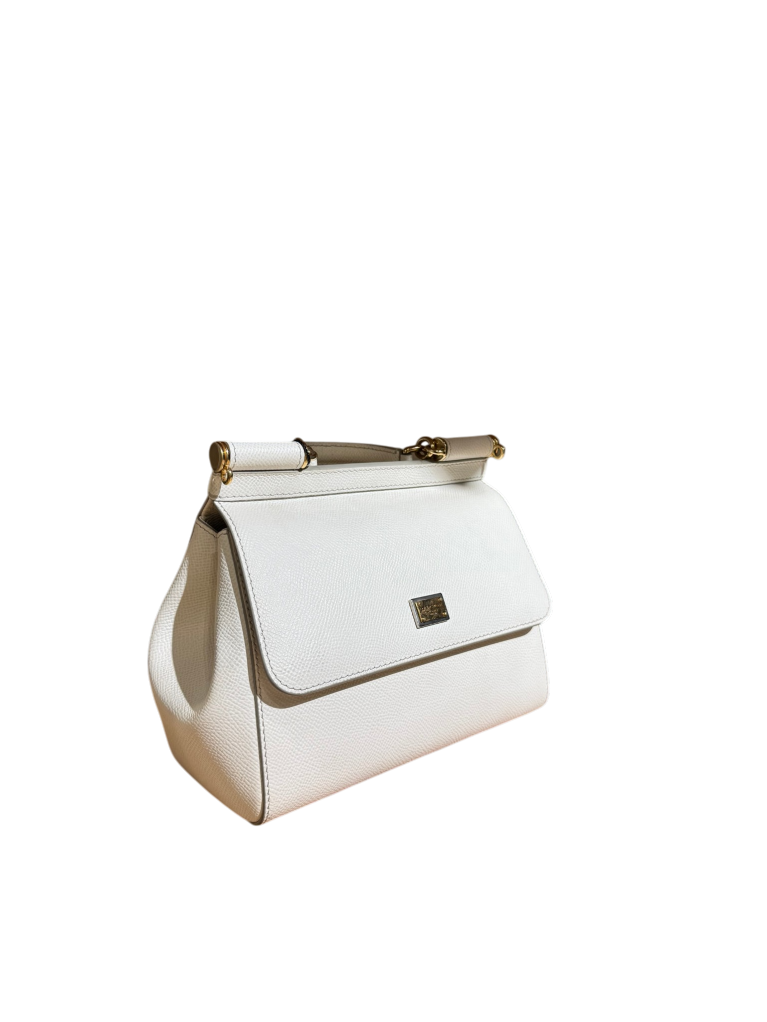 D&G White Sicily Bag