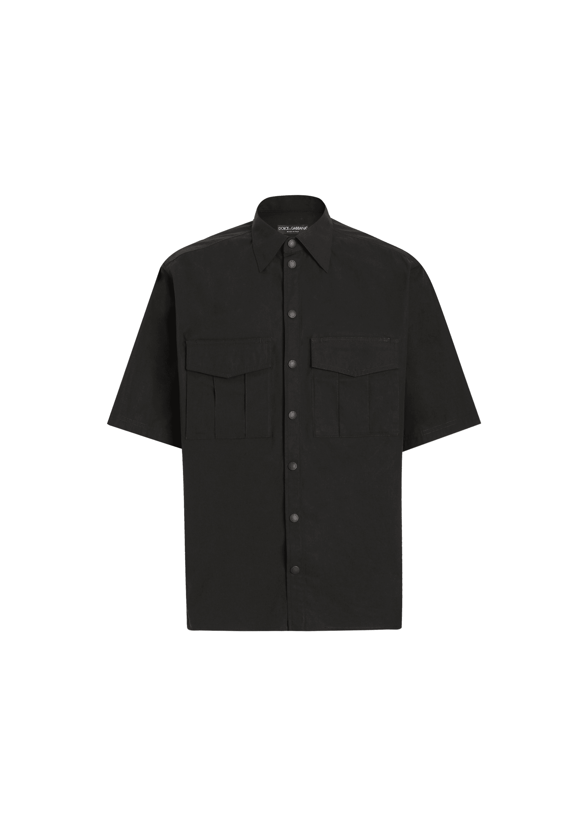 D&G black poplin shirt