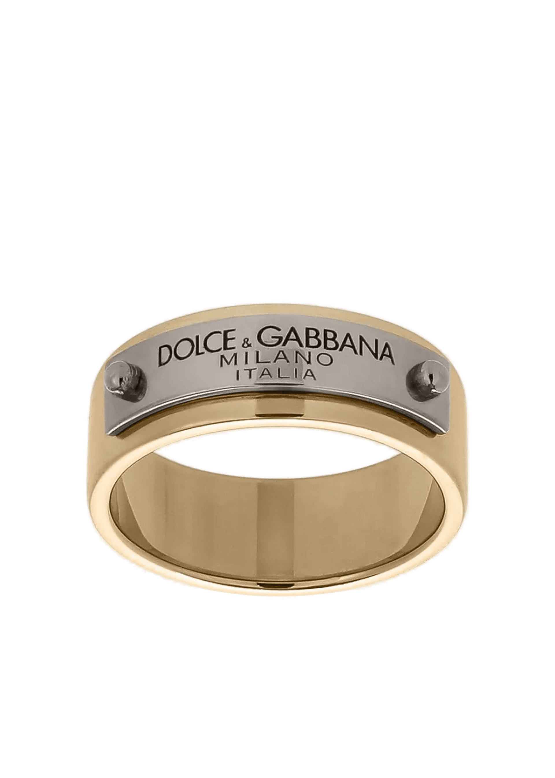 D&G earrings logo tag