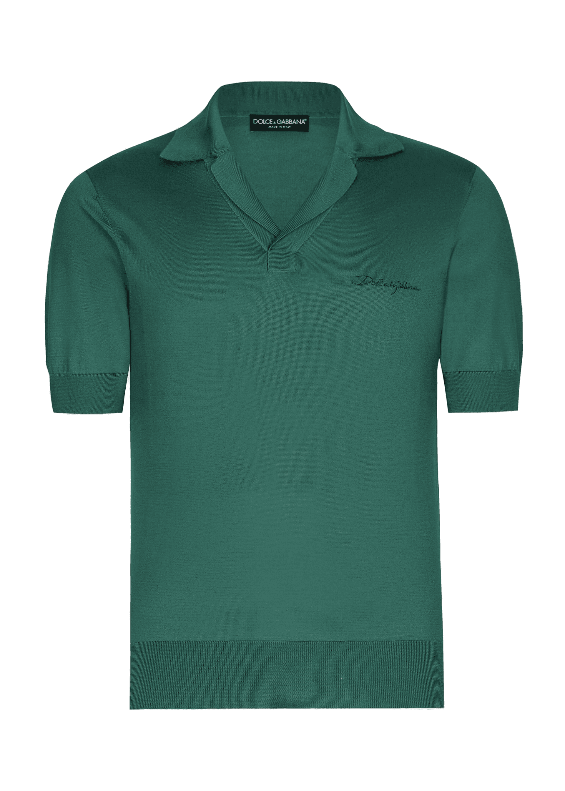 D&G silk polo shirt